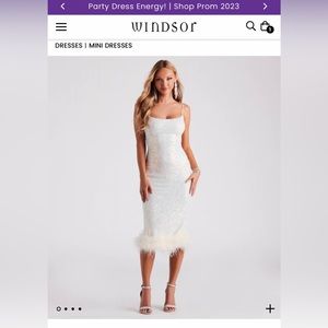 Brand new sequence dress, never worn just tried on. Beautiful dress.